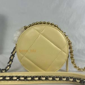 Marque Mini sac à chignon rond concepteur femmes épaule de luxe en cuir chaîne en métal mode sac à bandoulière portefeuille