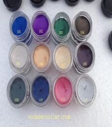 Marca Música Flor Gel Delineador de ojos Maquillaje de ojos Marca Delineador de ojos Crema 12 piezas 12 colores Sombra de ojos Delineador de ojos resistente al agua de larga duración M20226337721