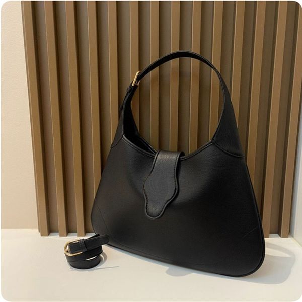 Bolso de marca Bolso bandolera Bolso Crescent Bolso bajo el brazo Serie HOBO Bolso bandolera de mujer de moda Bolso Monedero Bolso tipo media luna de gran capacidad informal