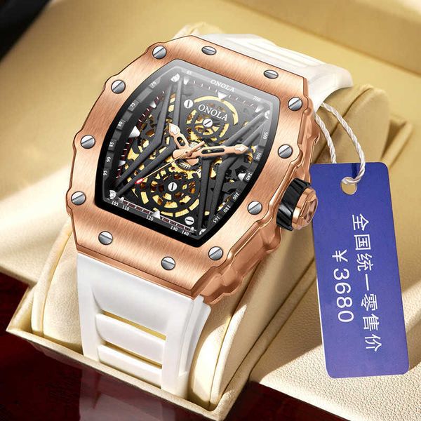 Montres de marque Montres-bracelets mécaniques Montres-bracelets pour hommes Montre Top Ten Brands Montre mécanique Entièrement automatique Trendy Mens Fashion Water YIKGLB