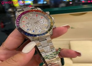 Merknaam Horloges Reloj Diamond Watch Chronograph Automatic Mechanical Limited Edition Factory Whole Special Counter Fashion 6053539