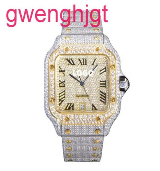 Le nom de marque regarde Reloj Diamond Watch Chronograph Automatic Mechanical Limited Edition Factory Whole Special Counter Fashion 4430069
