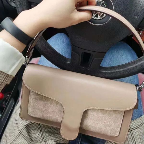 Nombre de la marca Bolso para mujer Spotted Pillow Tote Embolsado tardío Bolso de cuero de lona de alta calidad Monedero Monedero Monedero Diseñador Bolso bandolera paty kk