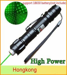 Gloednieuwe 1mw 532nm 8000M High Power Groene Laser Pointer Licht Pen Lazer Beam Militaire Groene Lasers2008141