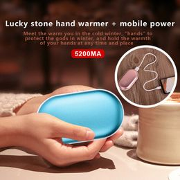 Ruimteverwarmers Gloednieuw Lovely Warm Hand Treasure USB Oplaadbare LED LED Elektrische verwarming Travel 5200MAH 5V A432