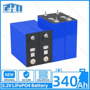 Batería Lifepo4 de 340Ah, células de fosfato de hierro y litio recargables de grado A de 3,2 V para bricolaje, Sistema Solar de 12V y 48V, Camper RV EV, nueva