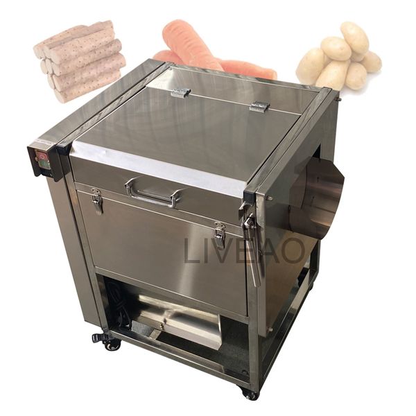 Machine à laver avec brosse, équipement de nettoyage de cuisine, pour éplucher les pommes de terre, les racines d'igname et les légumes, flambant neuf