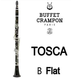 Nuevo Buffet Crampon Clarinete de madera profesional TOSCA Sándalo Ébano Clarinete profesional Modelo estudiante Bakelite6276099