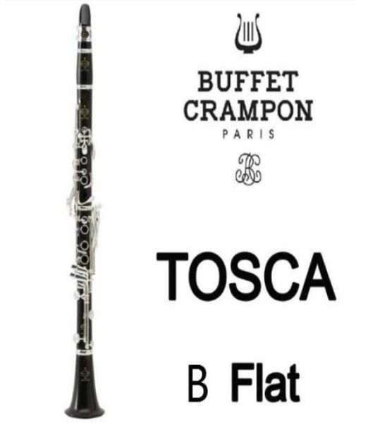 Nuevo Buffet Crampon Professional Wood Clarinet Tosca Sandalwood Ebony Professional Clarinetstudent Model Bakelite1408532