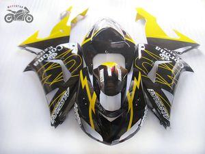 Nouveaux carénages chinois pour Kawasaki Ninja 2006 2007 ZX10R noir jaune Corona moto carénage pièces de réparation ZX-10R 06 07 ZX 10R