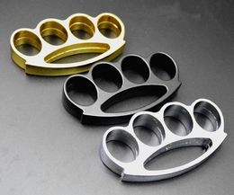 Gloednieuwe verchroomde stalen messing Knuckles Knuckle Duster Zelfverdediging Beschermingsuitrusting 15453769724