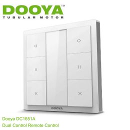 Tout nouveau DOOYA DC1650A Interrupteur de mur à canal unique DC1651A Remote récepteur mural émetteur à double canal pour moteur à rideau