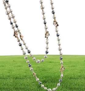 NOUVEAU Collier de brins à la mode pour femmes Chaîne de pull multiprices Colliers féminins Perle Bijoux Perle Gift6175753