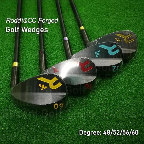 Nouveaux clubs de golf Reddi Little Bee Golf Clubs colorés CC FORGED wedges noirs 48 50 52 56 58Degrés Les viroles et les poignées sont facultatives