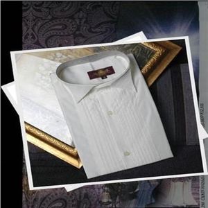 Brand New Groom TuxedS Camisas Camisa de vestir Tamaño estándar S M L XL XXL XXXL Solo vende 20334u