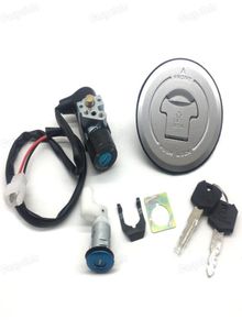 Gloednieuwe Contactslot Brandstof Gas Cap Seat Lock Key Set Voor Honda CBR125RRSRW 20042010 Motorcycle9443267