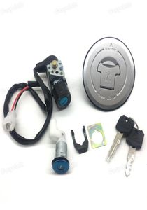 Gloednieuwe Contactslot Brandstof Gas Cap Seat Lock Key Set Voor Honda CBR125RRSRW 20042010 Motorcycle4812040