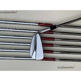 Gloednieuwe ijzeren set 790 Irons Sier Golf Clubs 4-9p R/S Flex stalen schacht met hoofdbedekking Super pols designer Club 788