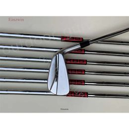 Gloednieuwe ijzeren set 790 Irons Sier Golf Clubs 4-9p R/S Flex stalen as met hoofdbedekking 412