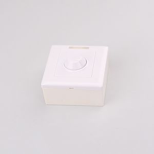 Gloednieuwe Led-paneel Dimmer DC12-24V 192 W knopbediende Controle Helderheid Vierkante Witte Behuizing 1 stks/partij