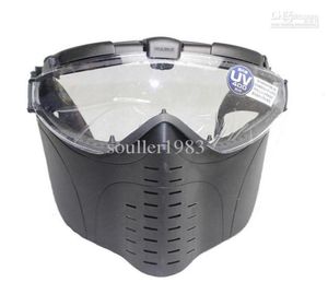 Marca nueva Marui ventilador eléctrico antiniebla gafas ventiladas Airsoft paintball máscara facial completa 8985609