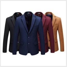 Nouveaux hommes vêtements couleur noir haute qualité cranté revers concepteur marié costumes Blazers dîner vestes pour jeunes hommes 6849127