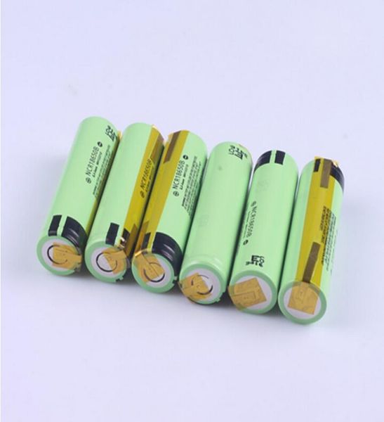 NOUVEAU NCR18650B 3400MAH 18650 Batterie rechargeable avec TABS 18650 37V Batterie avec batterie de nickel Batters avec préweld T3560474