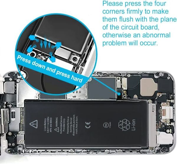 Batterie de téléphone neuf pour l'iPhone SE 2 4S 6 6S 6P 6SP 7 7P 8 Plus x xs xs max 10 11 12 13 Pro batterie pour Apple avec des outils