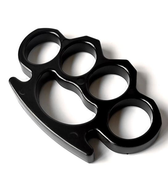 Nuevo equipo de protección Knuckle DUSTERS METAL ALEAY Brass Knuckles Herramienta de autodefensa Equipo de seguridad personal Puños de hierro Boxi6604604