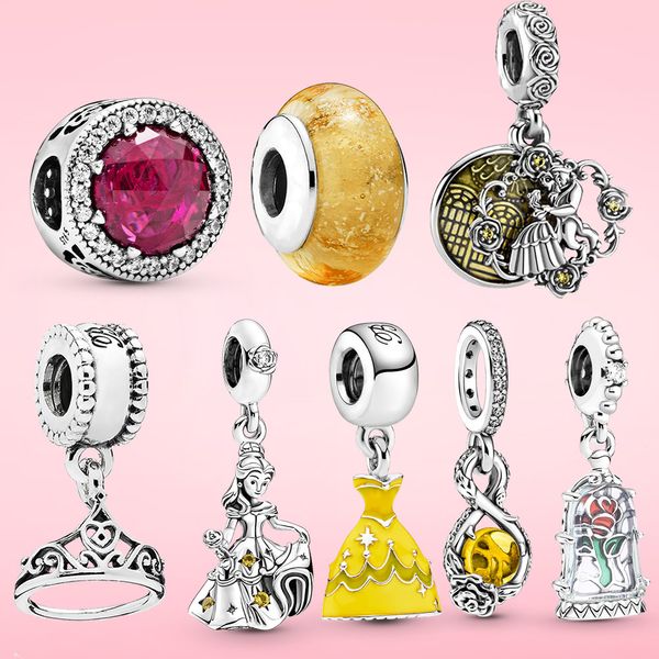 tout nouveau charme de mode en argent sterling femmes bijoux perles pendentifs disponibles en tant que bracelets et colliers de bricolage livraison en gros gratuite