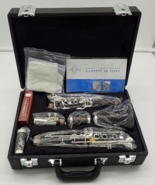 NOUVEAU Étudiant une clarinette E11 Buffet Buffet Bakelite Sandalwood Ebony Clarinet Poince accessoires Case40581818005878