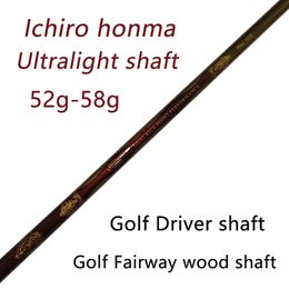 Gloednieuwe Ultralight Shaft Golf Club Driver en Fairway Wood Graphite Shaft Golden R/S/Sr Flex Graphite Shafts Ichiro Honma