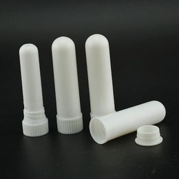 tout nouveau bâtonnets d'inhalateur nasal blanc de couleur blanche, tube d'inhalateur nasal portable stérile, inhalateurs en plastique expédition rapide F2017636 Rjnlg