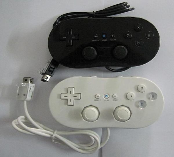 NOUVEAU GamePad filaire NES Wii Classic GamePad Vibration Gandage Game Player Player Gande Controller Joystick pour NES Wii 2234174