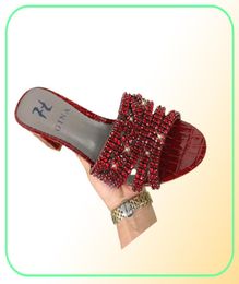 Gloednieuwe women039s sandaal schoenen gina dames hoge hakken sandaal schoenen met diamant hak 65 cm hoge kwaliteit Po011313797734