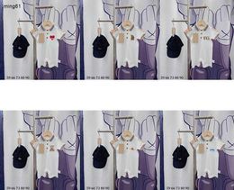 Brand NOUVEAU CUISSANT DES CONCRACTIONS DESCRIPTIONS Vêtements pour tout-petits Taille 59-90 cm Polo Design Baby Crawling Suit Bodys Summer Infant 24mai