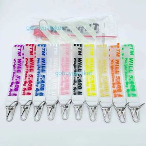 Brand Offs Key Chain Plastic Transparent Tricol