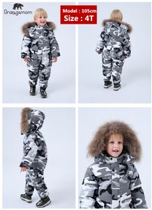 marque Orangemom magasin officiel vêtements pour enfants, hiver 90% doudoune pour filles garçons vêtements de neige, bébé enfants manteaux combinaison LJ200828