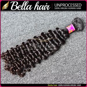 Maleisische maagdelijke haar onbewerkte Deep Wave Originele Remy Human Hair Extensions Inslag 1 stuk 8A