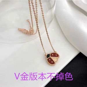 Brand Originality Version High Van Four Leaf Clover Collier de coccine