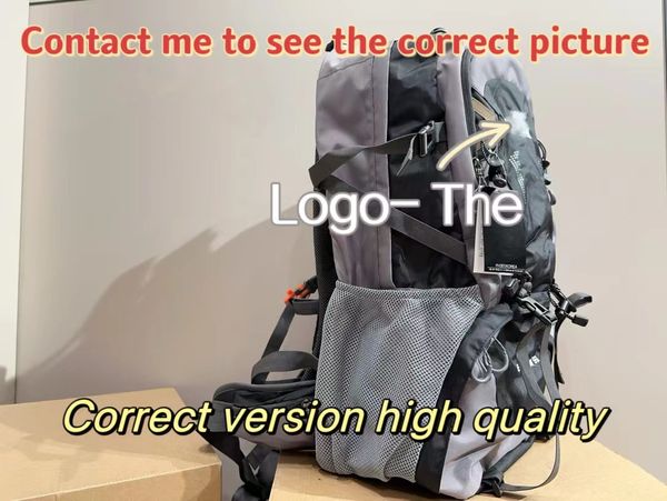 Bolsa de tela superior de mochila al aire libre de marca Bolsa de tela Versión correcta Contáctame para ver la imagen correcta