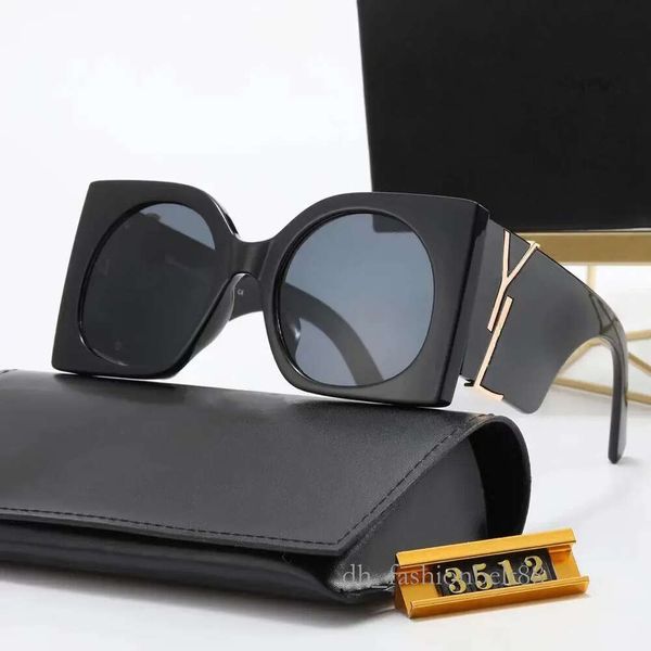 Marque Outlet Designer Lunettes de soleil en gros Lunettes de soleil originales de haute qualité Attitude Hommes Femmes UV400 Polaroid Polaroid Lens Sun Glass Lady