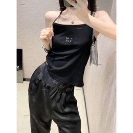 Juego de pantalones de marca Camisole de dos piezas Diseñador sin mangas MANEVELESS Vest Fashion Fashion Logging Pants Pants Traje Mujeres 2 PCS 08 de mayo