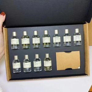 Coffret parfum LE LABO 10ml x 11pics Santal 33 Bergamote 22 Rose 31 Lys 41 Another 13 Eau De Parfum fragrance vaporisateur corporel unisexe costume de parfum le labo