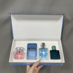 Merkparfum 30 ml*4 Gift Set Keulengeur voor mannen vrouwen met goede geur van hoge kwaliteit spray