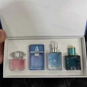 Parfum de marque 7.5 ml/30 ml 4/5 pièces coffret cadeau pour hommes et femmes parfum de Cologne super bonne odeur spray de parfum durable de haute qualité