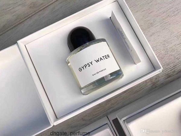 Perfume de marque par re Do Spray Eau de 100 ml de longueur de longueur de parfum d'origine Rose de No Mans Land Blanche Gypsy Water Cologne YL0362-1A