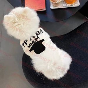 Suéter de punto para mascotas de marca, ropa para perros, camiseta con logotipo grande para perros, suéteres para mascotas de invierno, ropa de tres colores