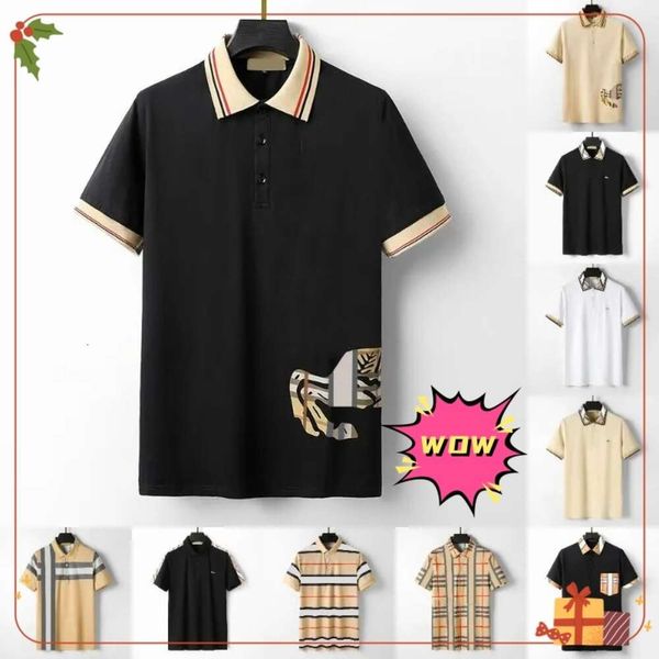 Camisa polo de marca Polo para hombre camisas de diseñador Italia camiseta polo con bordado de letras de lujo ocio de verano camiseta de manga corta para hombre con múltiples estilos tamaño disponible