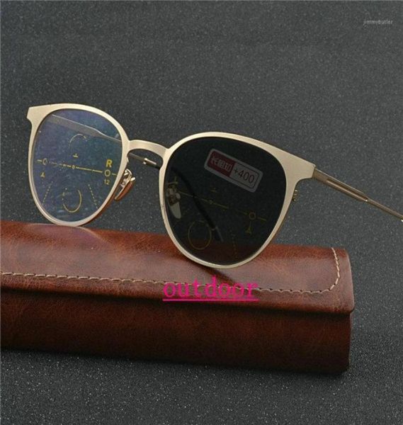 Marque progressive multifocale lentille ronde lunettes de lecture hommes presbytie hypermétropie bifocale soleil pochromique lunettes NX lunettes de soleil2159818